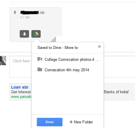 Save GMail attachments to Google Drive